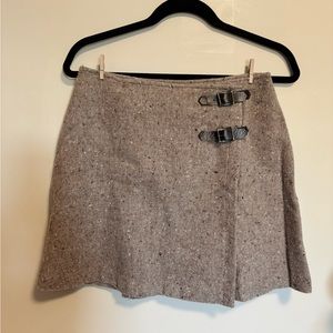 Vintage Dynamite - Wool Mini Wrap Skirt